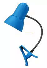 Настольная лампа на прищепке - ПШ синяя лазурь Трансвит Надежда купить в Москве