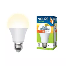 Лампочка светодиодная LED-A60-11W/WW/E27/FR/O картон Volpe купить в Москве