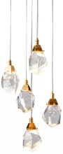 Подвесной светильник Crystal rock MD-020B-5 gold купить в Москве