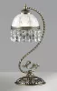 Интерьерная настольная лампа Avifa 2989/1T - фото на темном фоне (миниатюра)