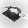 Точечный светильник Hoop DL086-GX53-SQ-BW - фото дополнительное (миниатюра)