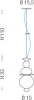 Подвесной светильник Igloo 2065 K GRY - фото дополнительное (миниатюра)