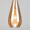 Подвесной светильник Ilario 50202/1 янтарный - фото дополнительное (миниатюра)