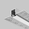 Профиль для светодиодной ленты Led strip ALM-5313A-S-2M - фото дополнительное (миниатюра)