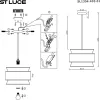 Подвесной светильник Jackie SL1354.403.01 - фото дополнительное (миниатюра)
