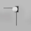 Настенный светильник Fredo 40035/1 черный жемчуг - фото дополнительное (миниатюра)