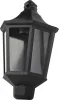 Настенный фонарь уличный  НБУ 06-60-003 У1 черный прозр. - фото дополнительное (миниатюра)