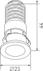 Точечный светильник MICRO DL-74180BL-1-WW - фото в интерьере (миниатюра)
