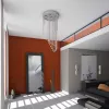 Каскадный подвесной светильник Chiaro Бриз 464011208 - фото в интерьере (миниатюра)