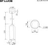 Подвесной светильник Earthy SL1194.413.01 - фото в интерьере (миниатюра)