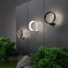 Архитектурная подсветка Ring 1710 TECHNO LED черный - фото в интерьере (миниатюра)