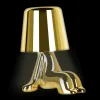 Интерьерная настольная лампа Brothers 10233/D Gold - фото в интерьере (миниатюра)