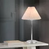 Интерьерная настольная лампа Peony 01132/1 хром/серый - фото в интерьере (миниатюра)