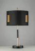Интерьерная настольная лампа Oggebio Oggebio E 4.1.T2 BKG - фото (миниатюра)