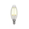 Лампочка светодиодная  LED-C35-6W/WW/E14/CL GLA01TR картон - фото (миниатюра)