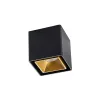 Накладной светильник FX1 + FXR Italline Fashion Fx black Ring gold - фото (миниатюра)