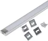 Профиль для светодиодной ленты UFE-K UFE-K02 Silver/Frozen 200 Polybag - фото (миниатюра)