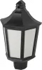 Настенный фонарь уличный  НБУ 06-60-003 У1 черный мат. - фото (миниатюра)