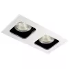 Точечный светильник DL18614 DL18614/02WW-SQ White/Black - фото (миниатюра)