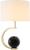 Интерьерная настольная лампа Table Lamp KM0762T-1 gold - фото (миниатюра)