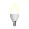Лампочка светодиодная  LED-C37 7W/3000K/E14/FR/DIM PLP01WH картон - фото (миниатюра)