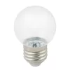Лампочка светодиодная  LED-G45-1W/3000K/E27/CL/С - фото (миниатюра)