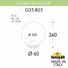 Уличный консольный светильник Globe 250 G25.B25.000.VYE27 - фото (миниатюра)