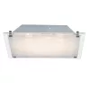 Светильник потолочный "Malinda" 1x10W, металл/стекло, LED,хром белый - фото (миниатюра)