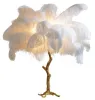 Интерьерная настольная лампа Feather Lamp L03431.02 - фото (миниатюра)