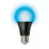 Лампочка светодиодная  LED-A60-9W/UVAD/E27/FR PLZ07BK - фото (миниатюра)