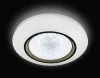 Потолочный светодиодный светильник с пультом FS1233 WH/SD 96W D450 Ambrella Crystal Sand - фото (миниатюра)