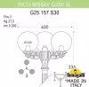 Наземный фонарь GLOBE 250 G25.157.S30.VXF1R - фото (миниатюра)