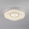 Потолочная люстра светодиодная с пультом, ночным режимом, регулировкой цветовой температуры и яркости 40011/1 Eurosvet Shine LED белый - фото (миниатюра)