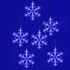 Гирлянда  ULD-E1503-072/DTA BLUE IP20 SNOWFLAKES-3 - фото (миниатюра)