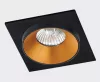Встроенный светильник + SP03 Italline Solo SP gold black ring - фото (миниатюра)