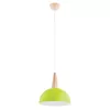 Салатовый подвесной светильник Alfa Anja 9721 зеленый 1 - фото (миниатюра)