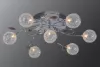 Люстра с пультом 1-8331-6+1-CR-LED Максисвет 8331 Y G4 - фото (миниатюра)