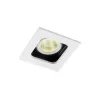 Точечный светильник  DL18614/01WW-SQ White/Black - фото (миниатюра)
