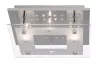 Светильник потолочный "Levke ",  4x16W, мет/стекло, 230V , хром - фото (миниатюра)