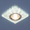 Точечный светильник 8361-8371 8361 MR16 WH/SL белый/серебро - фото (миниатюра)