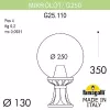 Наземный фонарь Globe 250 G25.110.000.VXE27 - фото (миниатюра)