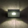 Настенный светильник уличный  1611 TECHNO LED алмазный серый NEREY - фото (миниатюра)