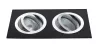 Встраиваемый светильник Donolux SA1522 SA1522-Alu/Black - фото (миниатюра)