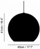 Подвесной светильник  40.018 - фото схема (миниатюра)
