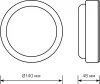 Настенно-потолочный светильник LITE 126418208 - фото схема (миниатюра)