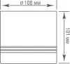 Точечный светильник Barell DL18483R15W1W IP44 - фото схема (миниатюра)