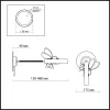 Детское бра Odeon Light Arli 2805/1W - фото схема (миниатюра)