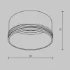 Декоративное кольцо для Focus Led 12Вт Maytoni Focus LED RingM-12-W - фото схема (миниатюра)