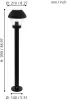 Наземный фонарь Verlucca 97245 - фото схема (миниатюра)
