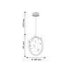 Подвесной светильник Schleife 2519-3P - фото схема (миниатюра)